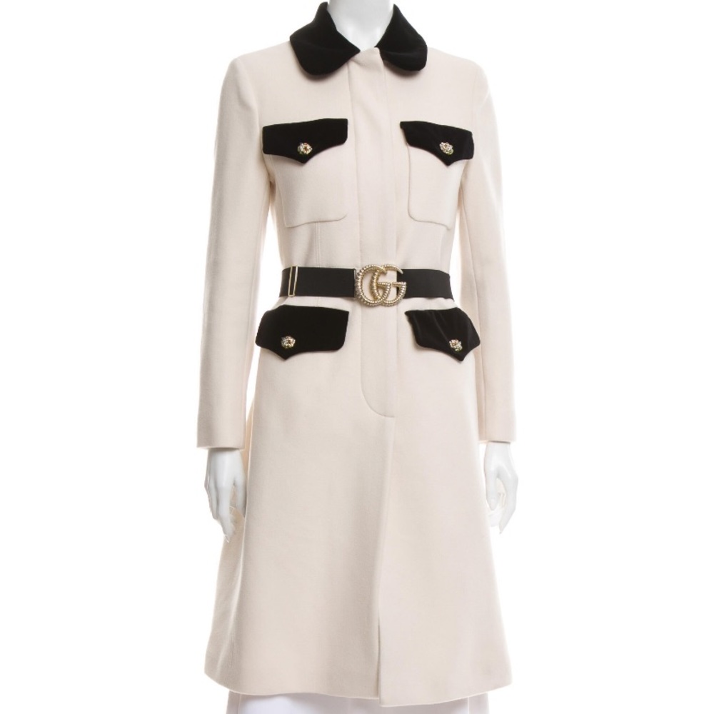 Luxury winter coat: Gucci Wool Coat Size 4/40